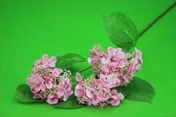 Uk Hydrangea X3 82cm světle růžová - velkoobchod, dovoz květin, řezané květiny Brno