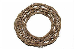 Věnec Woven Open 24cm natural - velkoobchod, dovoz květin, řezané květiny Brno