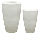 Obal Titan Hellas Cone Vase Beige S2 D45/55H70/86 - velkoobchod, dovoz květin, řezané květiny Brno